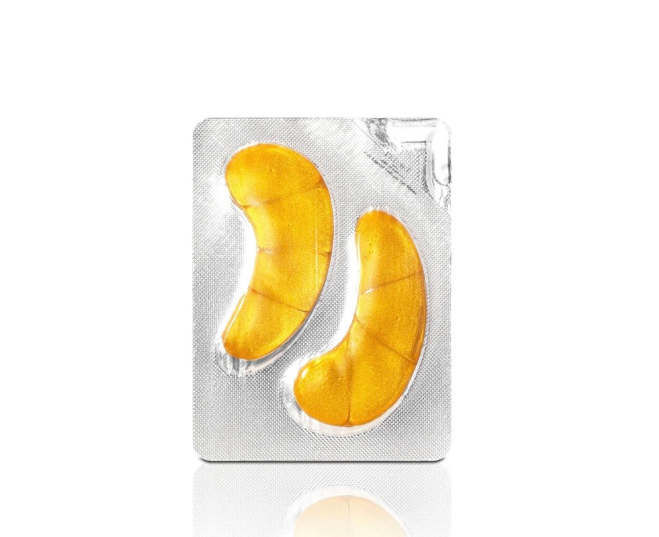 Prédiré Paris gold collagen eye mask patch - single pair in foil packaging