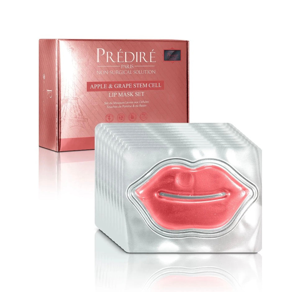 Prédiré Paris Apple & Grape Stem Cell Lip Mask Set – 10 Patches