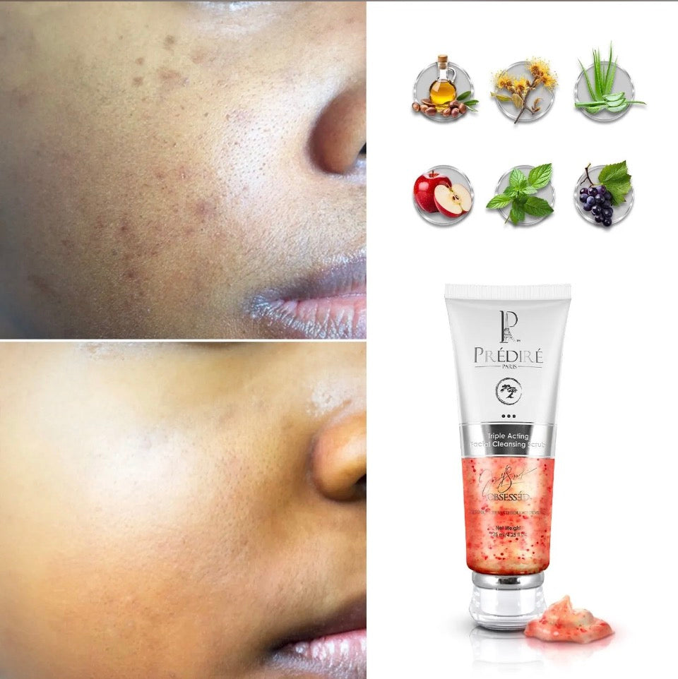 Prédiré Paris Triple Acting Facial Cleansing Scrub – Obsessed