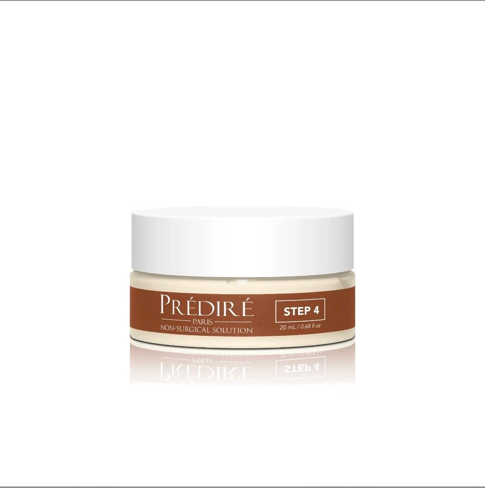 Prédiré Paris Argan Oil Moisturizer Step 4 - white jar 20ml on white background