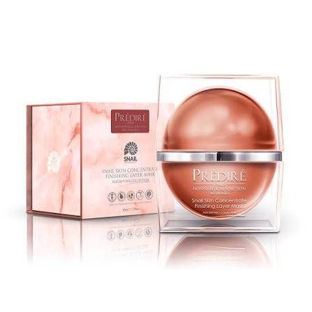 Prédiré Paris Snail Mucin Finishing Layer Mask – product and box